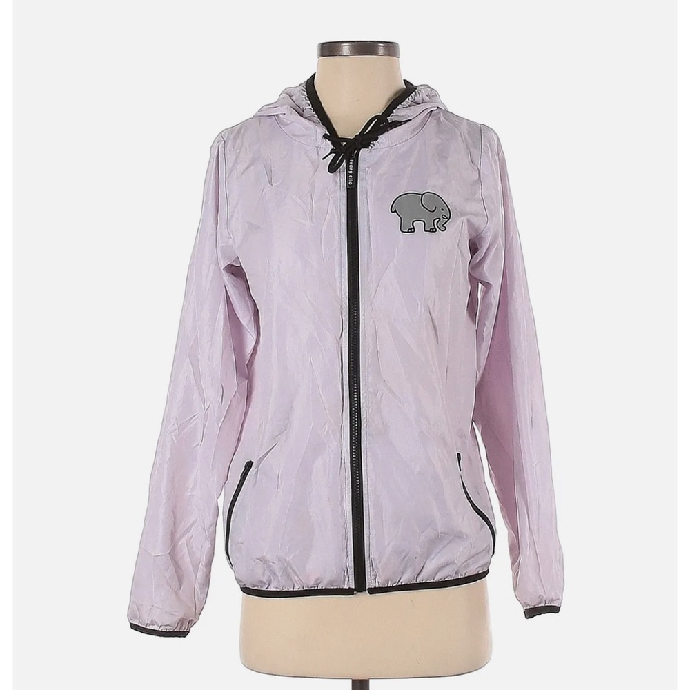 Ivory Ella Women Pink Windbreaker